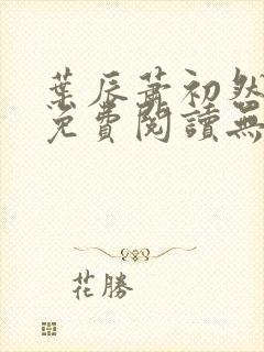 叶辰萧初然全文免费阅读无弹窗最新章节