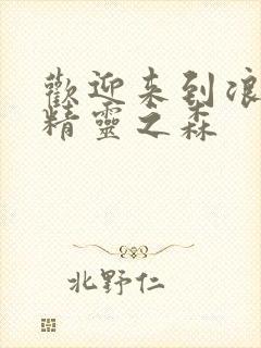 欢迎来到浪荡的精灵之森