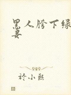黑人胯下绿帽人妻