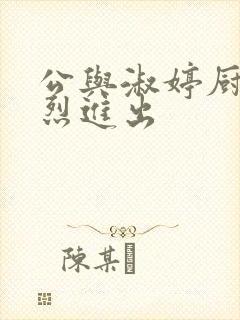 公与淑婷厨房猛烈进出封面