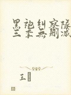 黑袍纠察队第一三季无删减高清