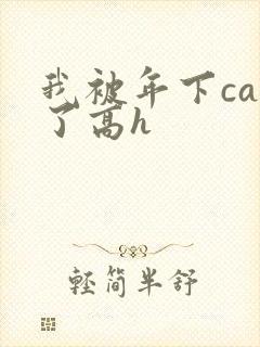 我被年下cao了高h封面