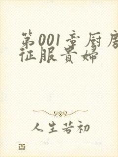 第001章厨房征服贵妇