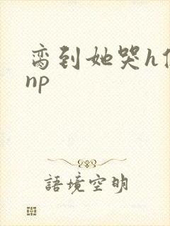 脔到她哭h修仙np封面