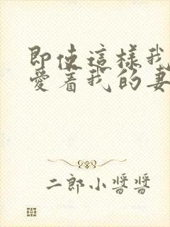 即使这样我还是爱着我的妻子动漫