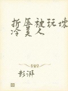 折辱被玩坏的清冷美人封面