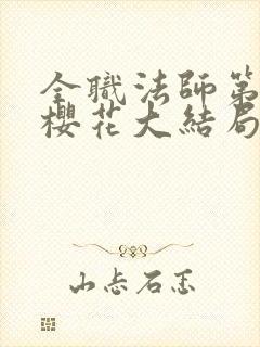 全职法师第6季樱花大结局封面