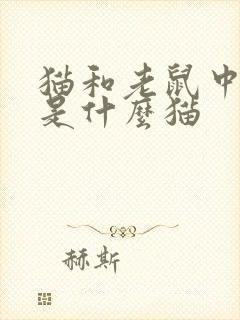 猫和老鼠中的猫是什么猫