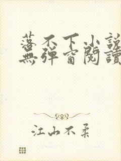 落不下小说免费无弹窗阅读