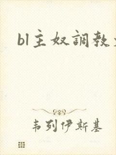 bl主奴调教文