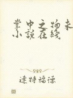 掌中之物未删减小说在线封面