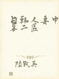 日韩人妻中文字幕二区