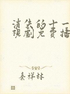 消失的十一层电视剧免费播放星辰封面