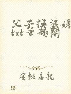 父子换婆媳慧珍txt笔趣阁封面