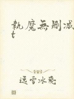 执魔无删减txt封面