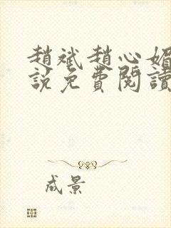 赵斌赵心媚的小说免费阅读