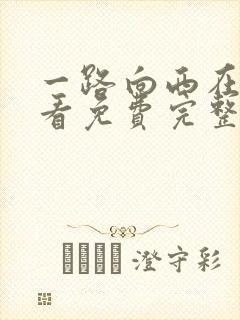 一路向西在线观看免费完整版国语电影