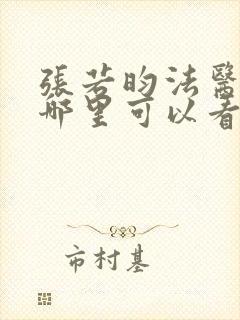 张若昀法医秦明哪里可以看