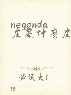 negonda皮是什么皮