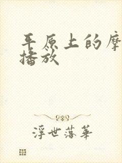 平原上的摩西 播放封面