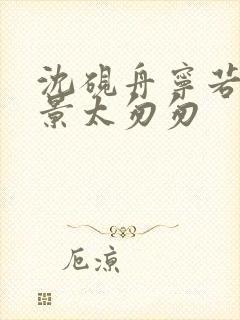 沈砚舟宁若曦盛景太匆匆