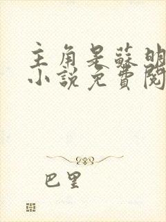 主角是苏明渊的小说免费阅读全文封面