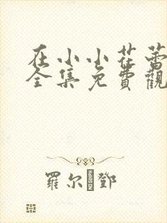 在小小花蕾动漫全集免费观看