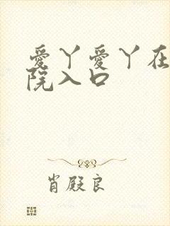 爱丫爱丫在线影院入口