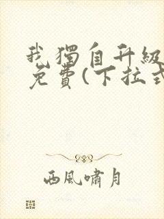 我独自升级漫画免费(下拉式)封面