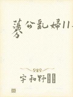 荡公乱妇11部分封面