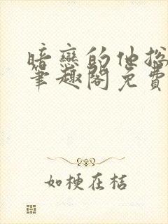 暗恋的他总在舔笔趣阁免费阅读全文封面