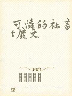 可怜的社畜txt废文