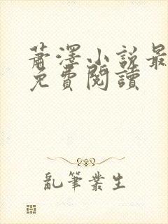 萧泽小说最新版免费阅读