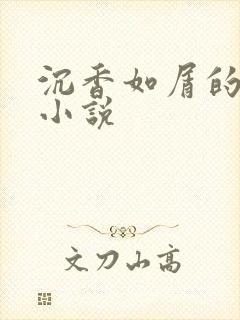 沉香如屑的原著小说