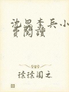 沈思李兵小说免费阅读