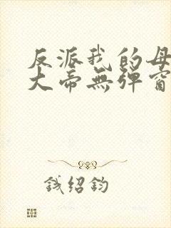 反派我的母亲是大帝无弹窗