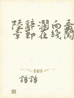 陆辞澜向乔最新章节在线阅读