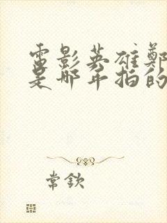 电影英雄郑成功是哪年拍的