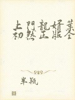 上门龙婿叶辰萧初然正版全免阅读