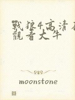 战狼4高清在线观看大牛封面