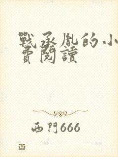 战承胤的小说免费阅读