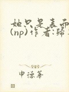 她只是表面清纯(np)作者:归零全集免费
