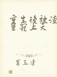 重生后被渣男舅舅宠上天