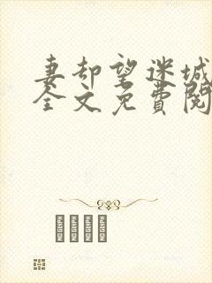 妻却望迷城沈莹全文免费阅读笔趣阁