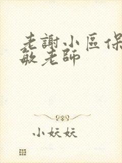 老谢小区保安赵敏老师