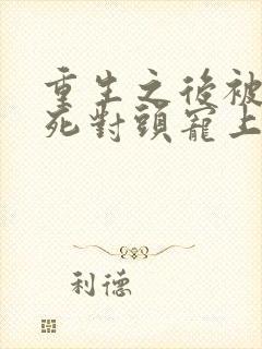 重生之后被渣男死对头宠上天免费