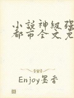 小说神级强者在都市全文免费阅读封面