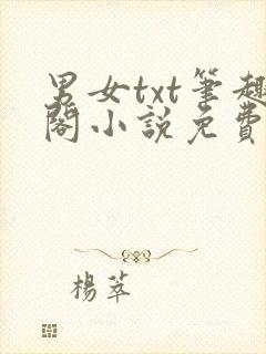 男女txt笔趣阁小说免费阅读网站封面