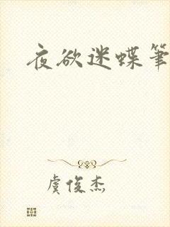 夜欲迷蝶笔趣阁