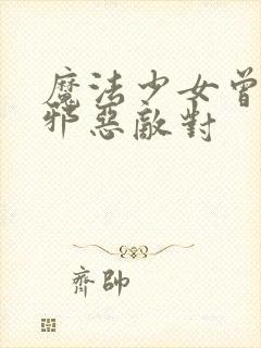 魔法少女曾经与邪恶敌对封面